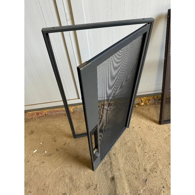 Customization Hot Selling Anti-theft Window Screen Aluminum Alloy Frame Folding Security Screen with Stainless Steel Wire Mesh