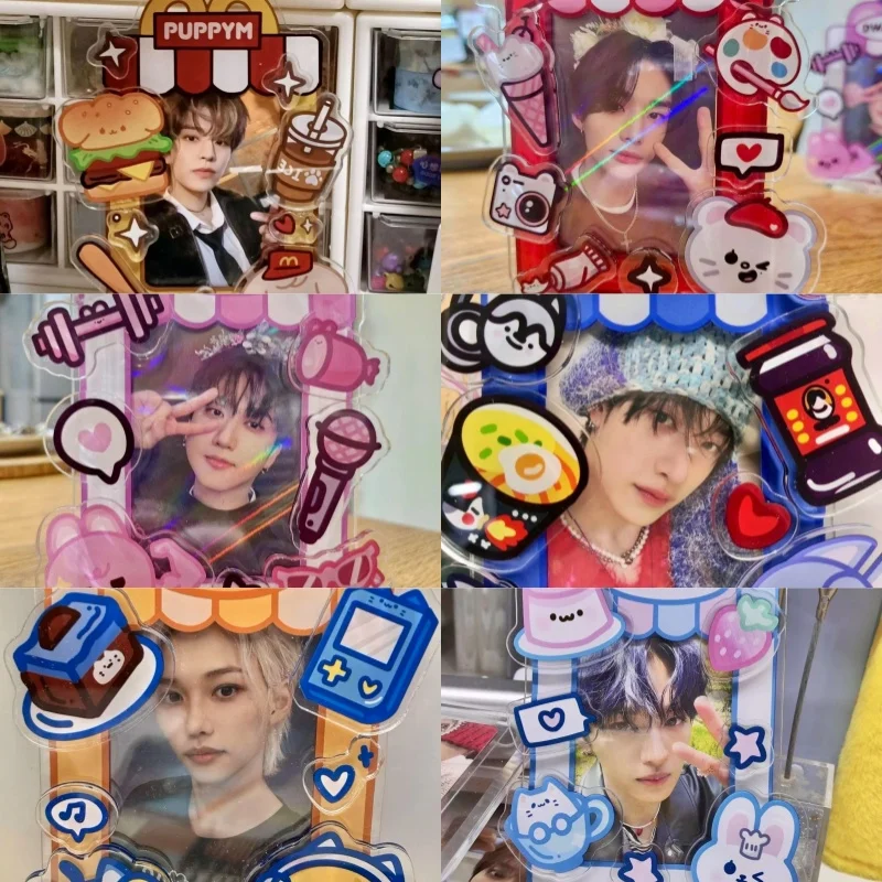 POP 2025 SKZOO بضائع المعبود 3 بوصة لتقوم بها بنفسك الاكريليك الدائمة علامة سطح المكتب الديكور التفكيك زخرفة #1