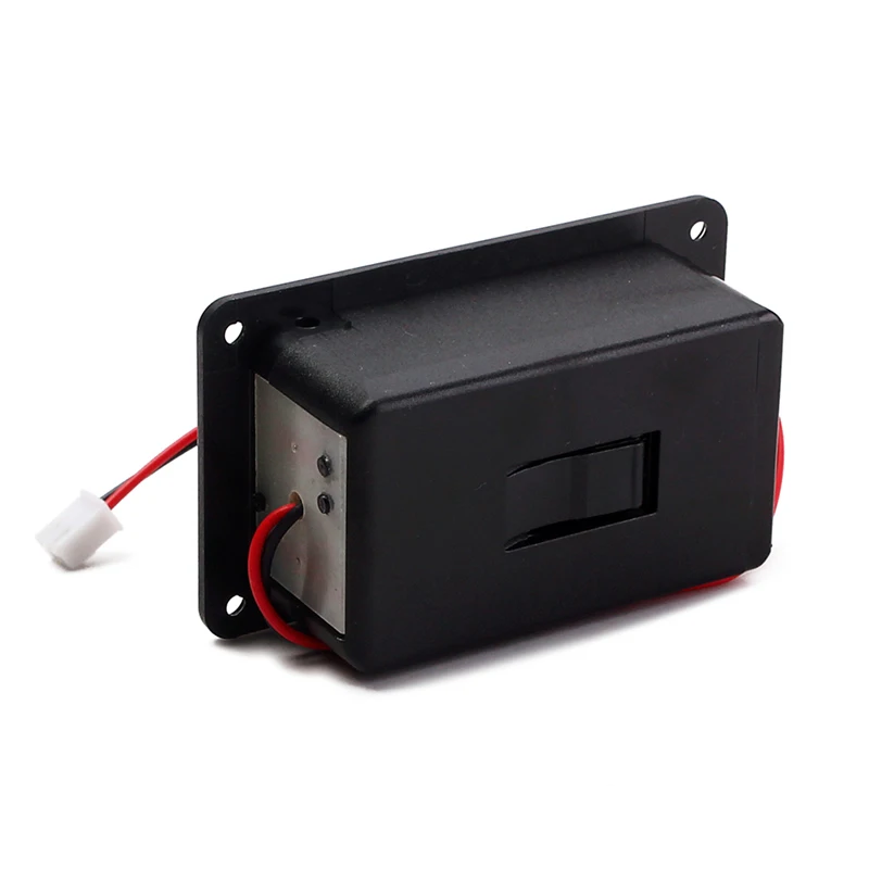 1PC 9V Battery Holder Case Box Cover For Guitar Bass Active Pickup Connector K1KF