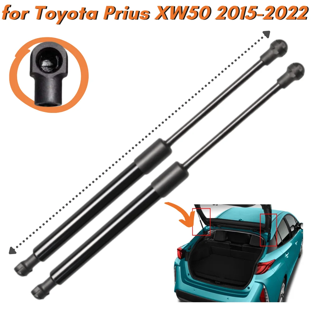 

Qty(2) Trunk Struts for Toyota Prius XW50 Liftback 2015-2022 68950-0W850 Rear Tailgate Lift Supports Gas Springs Shock Absorbers