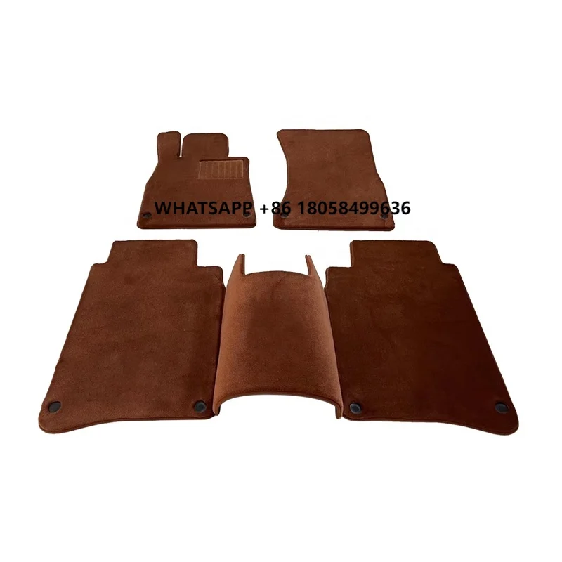 

Single Pelt Car Carpets Sheepskin Rug Car Soft Lamb Wool Rug for Benz/Porsche Car Mat