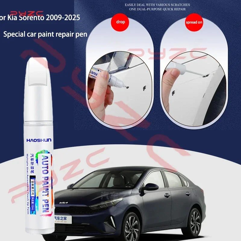 

Для Kia Sorento 2009-2025 XM UM MQ4 Набор ручек для ретуши краски — средство для удаления царапин в автомобиле с кистью, автомобильные аксессуары «сделай сам»