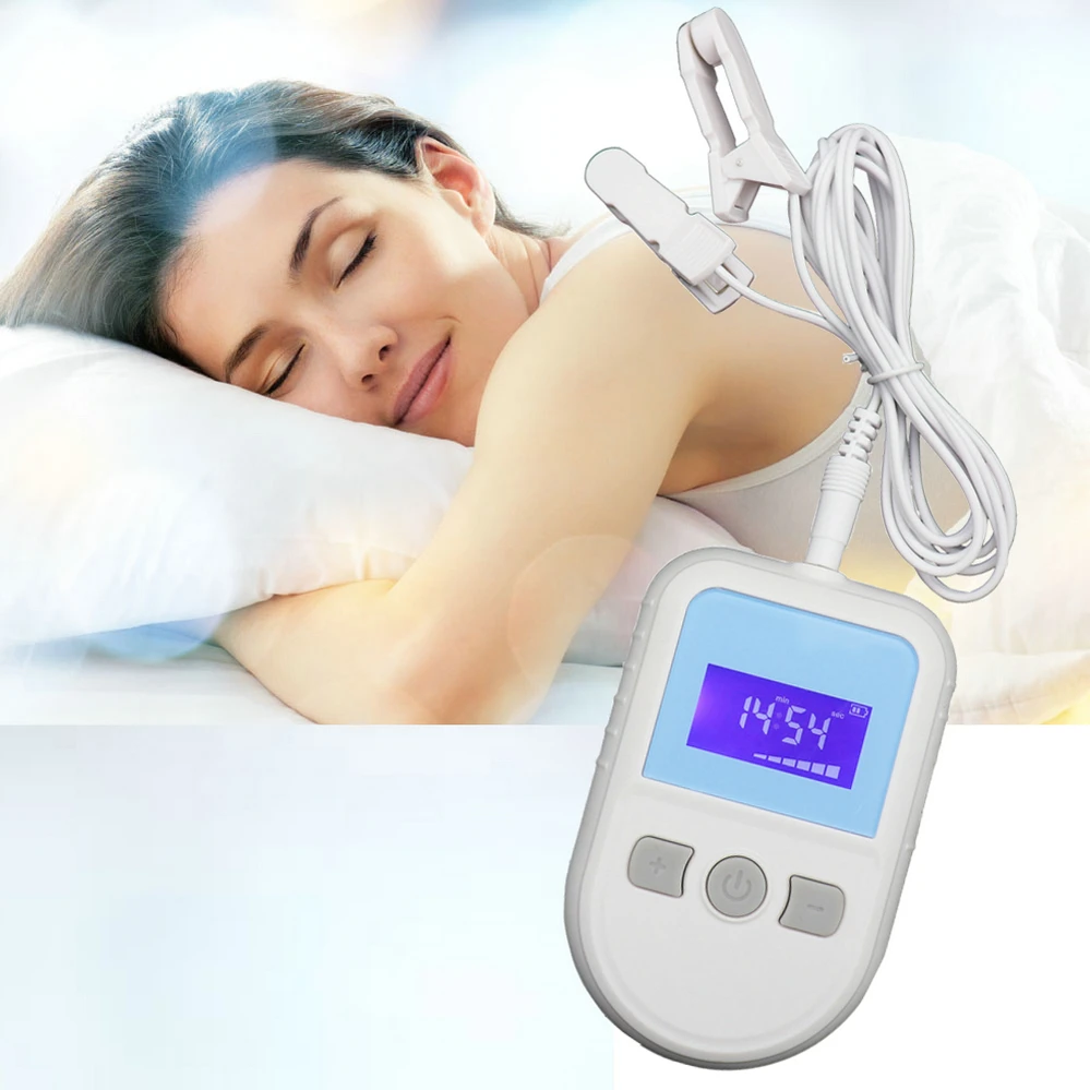 New Anti Sleep Electrotherapy CES Stim Device for Anxiety Insomnia and Depression Cure Migraine Neurosism