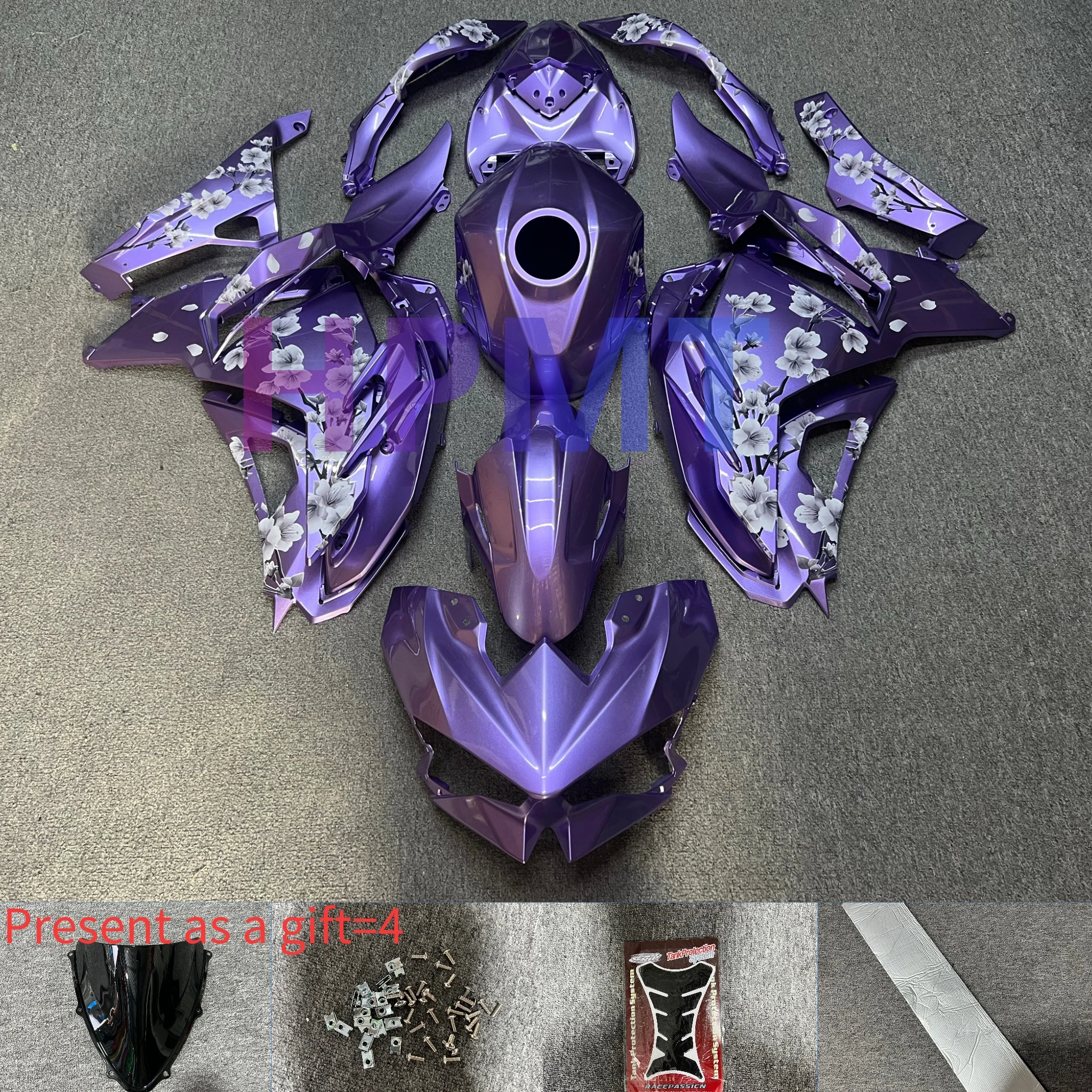 

New ABS Motorcycle Fairings Kit for KAWASAKI Ninja500 EX500 2023-2025 NINJA500 2023 2024 2025 Bodywork fairing Kit