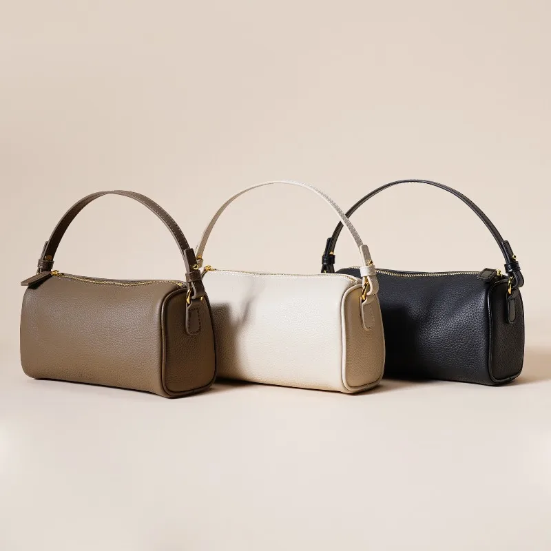 

High-quality leather women's bag, simple and textured underarm bag, new fashionable and versatile handbag, cross-body bag