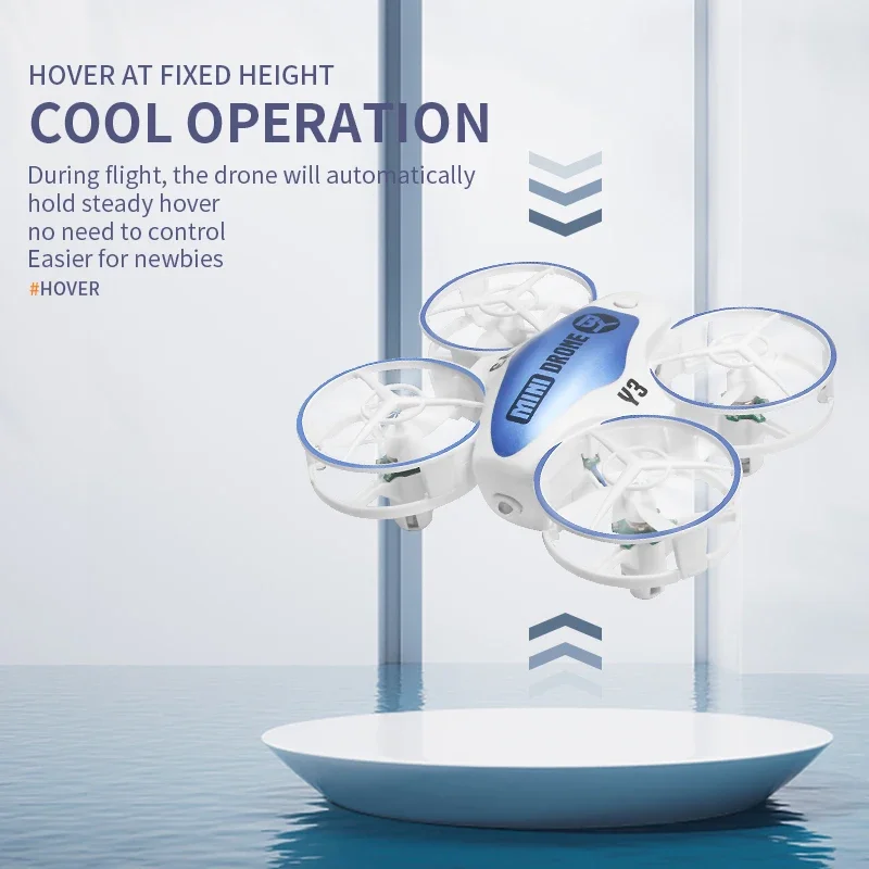 RC UFO Drone Remote Control Quadcopter Fixed-Height Aircraft Obstacle Avoidance Helicopter 360 Rotating with Light Kid Gift Toy