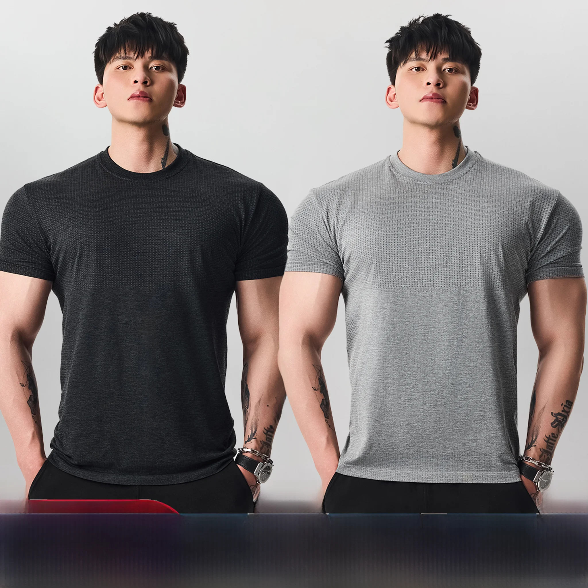 T Shirt Dry Fit - Camiseta Deportiva sin Costuras para Hombre