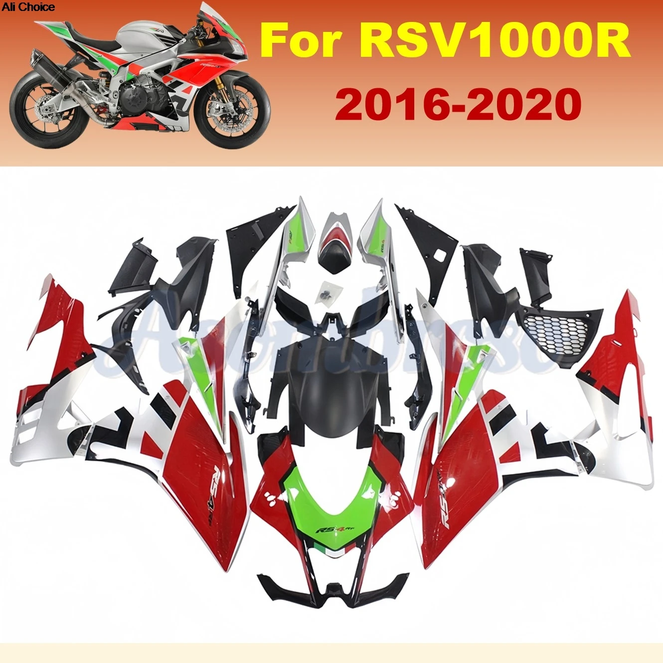 

fairing kit for RS1000 2016-2020 RSV4 1000 RSV4RR 2017 2018 2019 Motorcycle ABS Plastic Bodywrok Shell Cowl