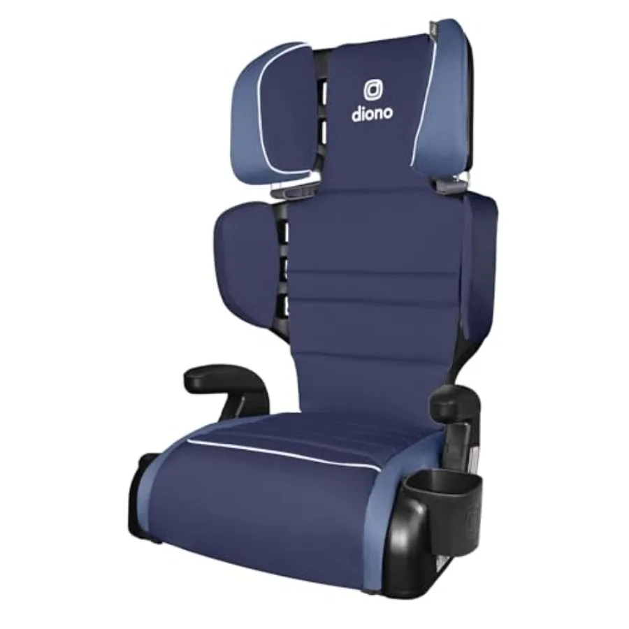 

Diono Connect3 R 2-in-1 High Back Booster Slim Fit 3-Across in Many Mid-Sized Sedans and SUVs for from 40-120 lbs Lightweight w