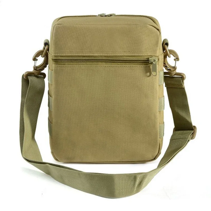 Bolso de hombro para hombre, bolsa planificada para exteriores, mensajero estratégico, impermeable, senderismo, pesca, viaje, Camuflaje, individual