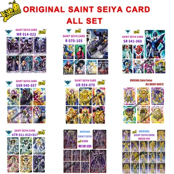 Kayou Echte Saint Seiya Karte BP UTR MR AR PR UR SSR SR R QR Seltene Komplette Set Anime Sammlung Karte Athena Kinder Spielzeug Spiel Geschenk