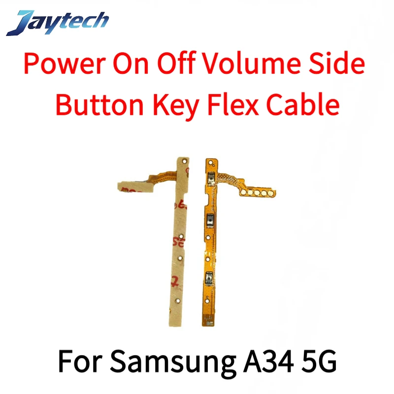 10PCS Per Samsung A32 A33 A34 A35 A36 A50 A53 A70 4G 5G Del Telefono Nuovo Volume di Alimentazione On Off Pulsante Cavo Della Flessione Interno di ricambio