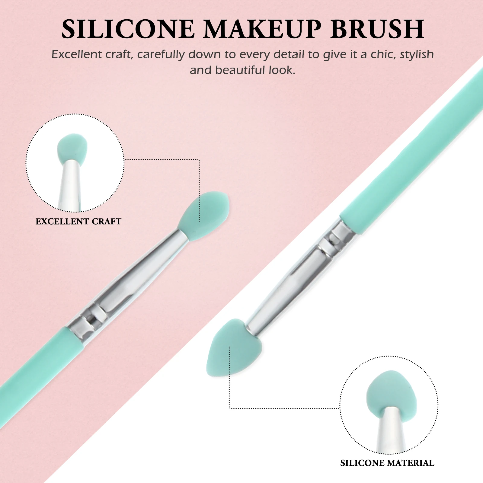 

7pcs Brush Set Silicone Beauty Tools For Face Mask Foundation Applicator Facial Makeup Tools Kit Woman