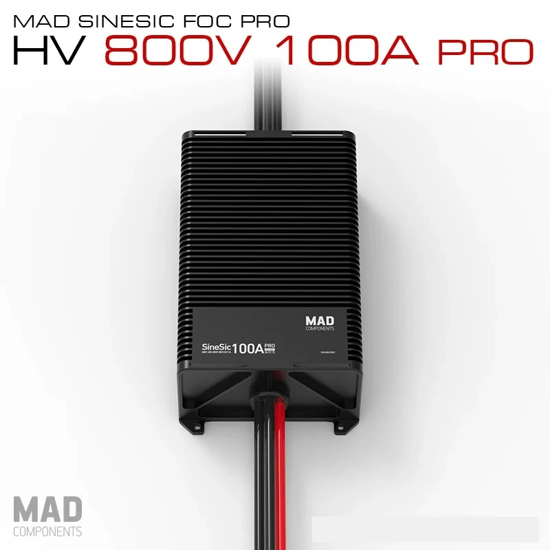 Электронный регулятор скорости для тяжелых дронов SineSic FOC 100A Pro192~200S, высоковольтная версия