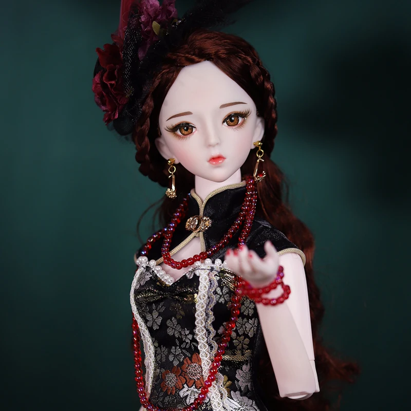 DBS doll 1/3 BJD Dream Fairy Name by Ink Lady Mechanical Joint Body With Makeup 62cm Height Girls SD