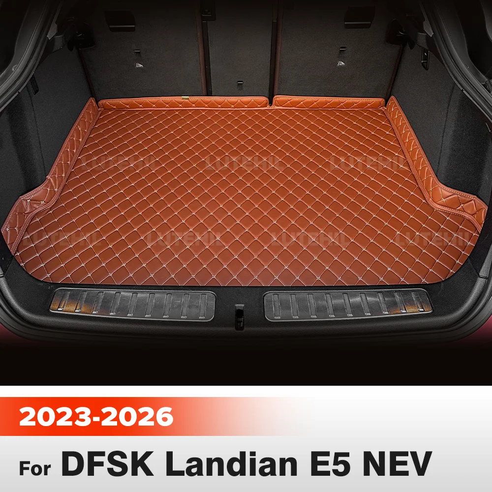 

Для DFSK Landian E5 NEV 5/7-Seat 2023 2024 2025 2026 Автомобильный коврик в багажник Автомобильный багажник Защитная накладка Аксессуары для внутренней защиты