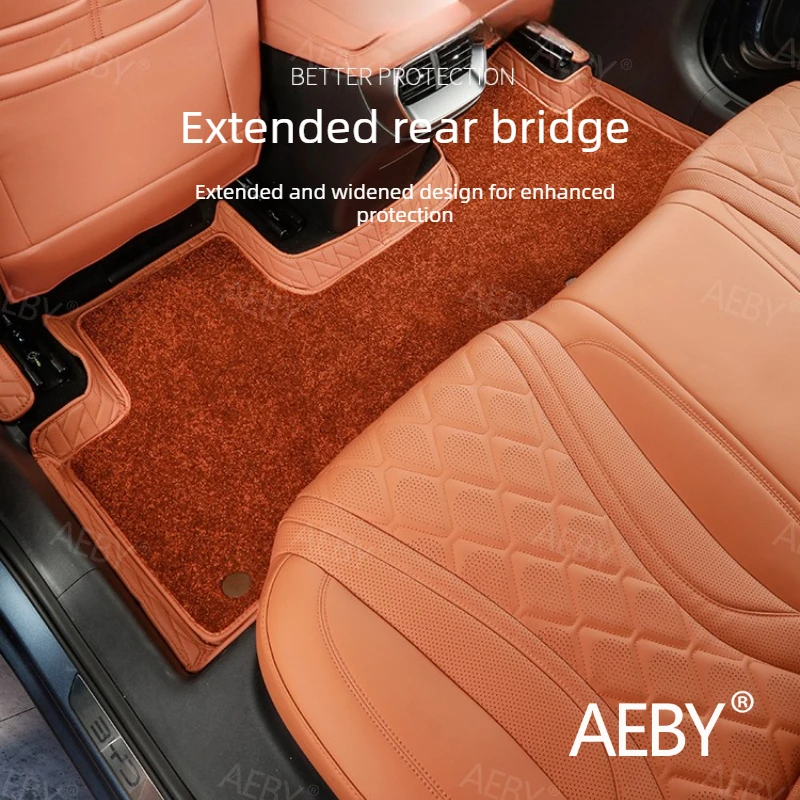 For BYD Sealion 7 2024 Full Coverage Floor Mat,Heavy Duty Full Coverage Protector,Waterproof Anti-Slip Interior,floor lining