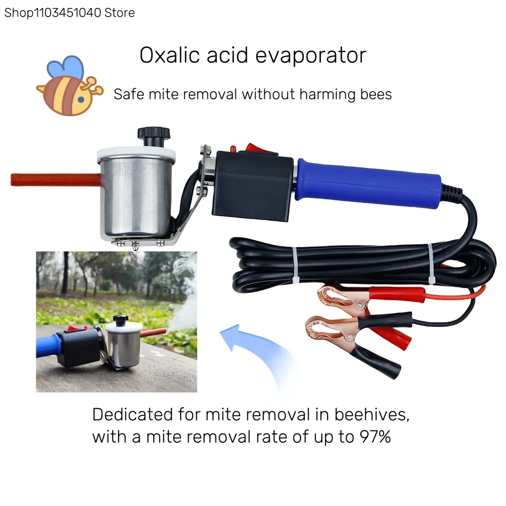 

Honeycomb Oxalic Acid Evaporator, Bee and Mite Atomizer, Electric Heating Bee and Acaricide Nest Door Evaporator