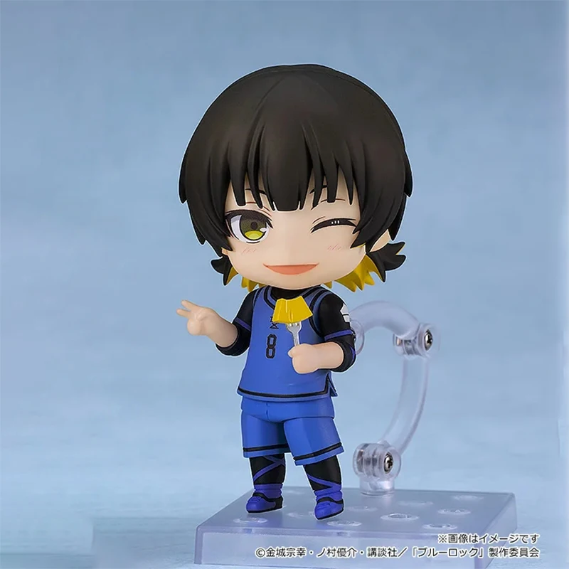 

100% подлинная Muhammed즙イルカン Jenniー СИНИЙ ЗАК No.1998 Isagi Yoichi No.2658 Bachira Meguru Фигурка Коллекционная модель куклы Подарки