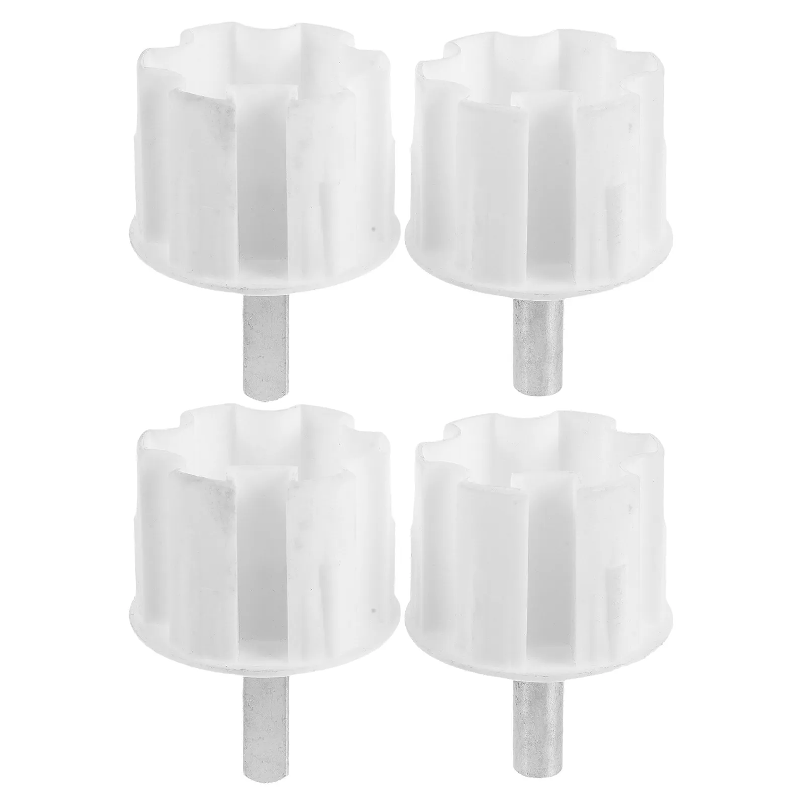 4Pcs Plastic Awning Roller Tube Plug Fits Square Round Shaft Retractable Canopy Sunshade Replacement Patio Balcony