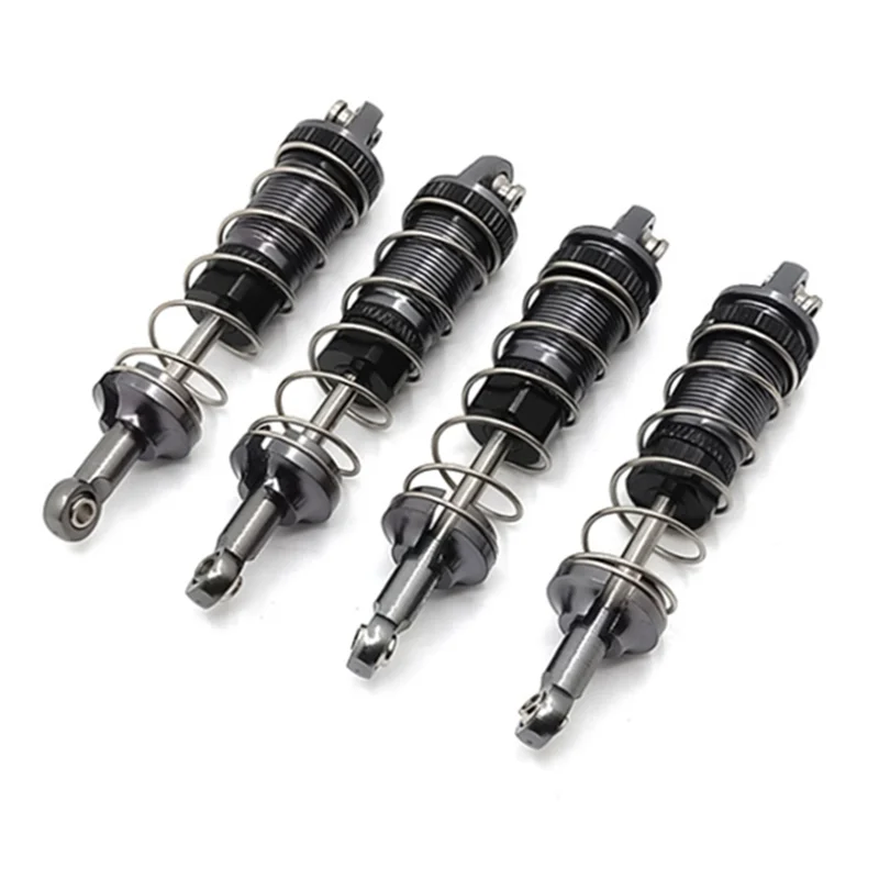 4Pcs Metal Oil Shock Absorber Damper for MN128 MN86 MN86S MN86K MN86KS MN G500 1/12 RC Car Upgrade Parts Accessories,4