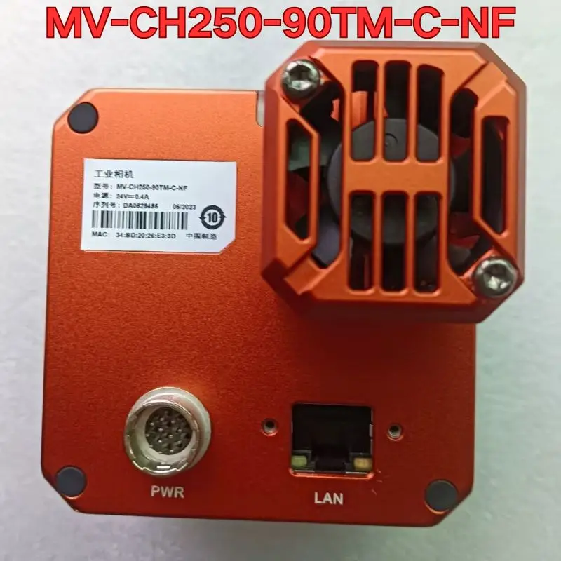 Second-hand MV-CH250-90TM-C-NF industrial camera function test is normal