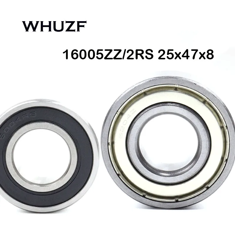 

5Pcs 16005ZZ 16005-2RS Deep Groove Ball bearing 25*47*8 mm 16005-2RS ABEC-7 RS Rubber Sealed Ball Bearings