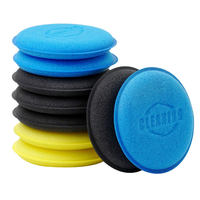 New Hot Selling Car Waxing Polish Foam Sponge High Density Applicator Pads Cleaning and Coating Sponge Auto Washing Care Tool