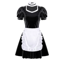 Bar Performance Sexy Dresses French Maid Dress Cosplay Costume Halloween Barmaid Cosplay Clothings