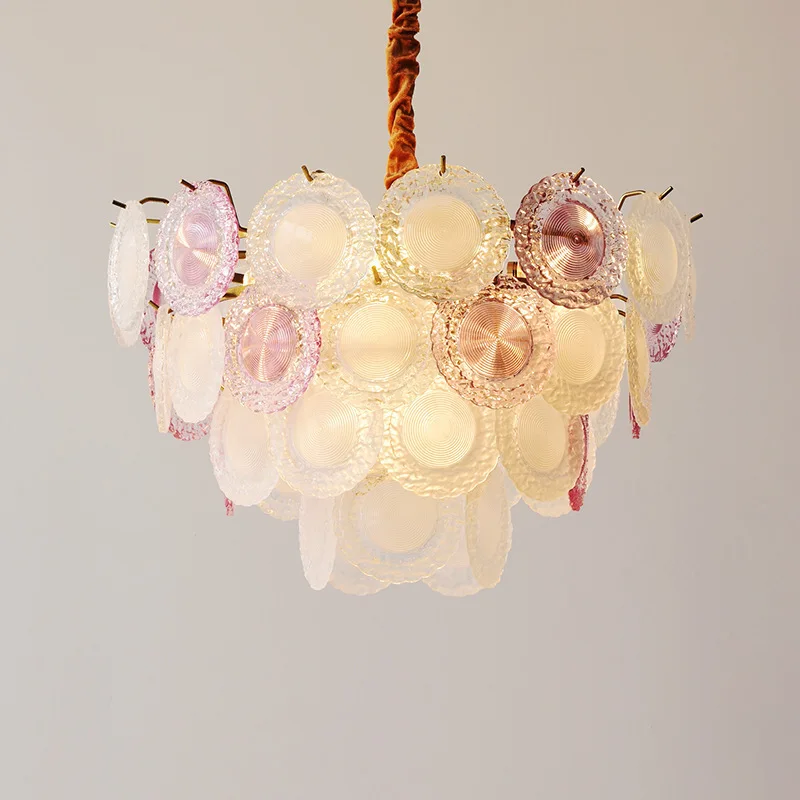 

Cream Wind Full Spectrum French Chandelier Living Room Chandelier Master Bedroom Light