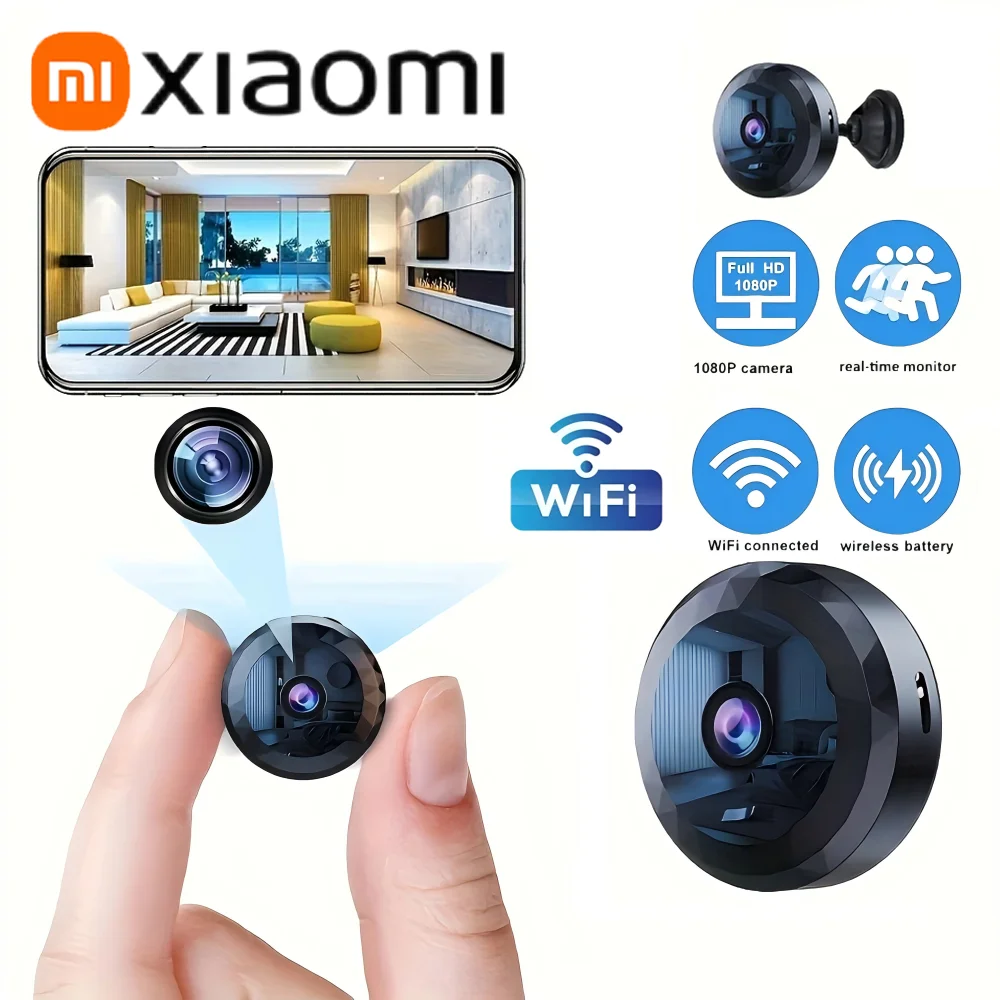 Xiaomi Mini Camera 1080P HD WiFi Wireless Security Camera Security-Protection Voice Video Surveillance Night Version Camcorder