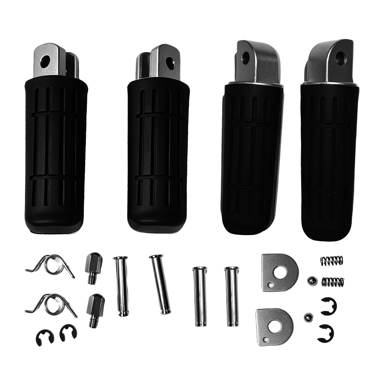 Motorcycle Front Rear Foot Pegs Footrest Pedal For YAMAHA FJR1300 ABS FZ1 FZ6 R1 XJR1300 MT07 TDM900 FZ6R YZF1000 XJ900 S