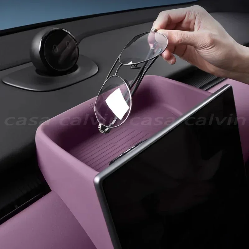 Behind-the-screen Storage Box Center Control Storage Supplies For NIO ET5 ET5T Weilai Car Interior Modification Accessories