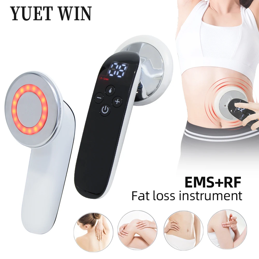 

3 in1 Portable Slimming Massager/Weight Loss Device - EMS Radio Frequency Red Light Therapy Face Lifting Home Beauty Instrument