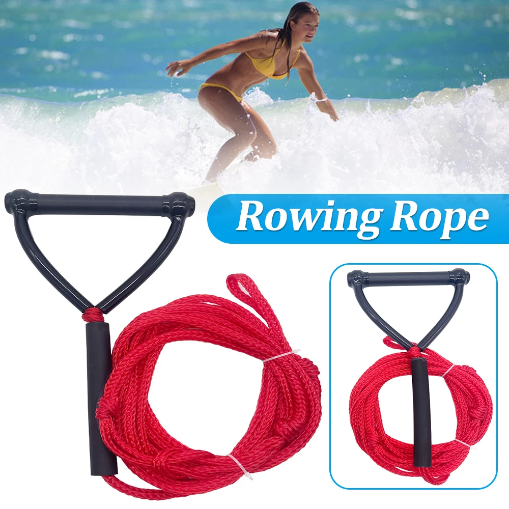 Cuerda de remo de 7,3 m, cuerda profesional para esquí acuático para esquiar, Wakeboarding, tabla de surf, barcos inflables, cuerdas de tracción alimentadas por agua