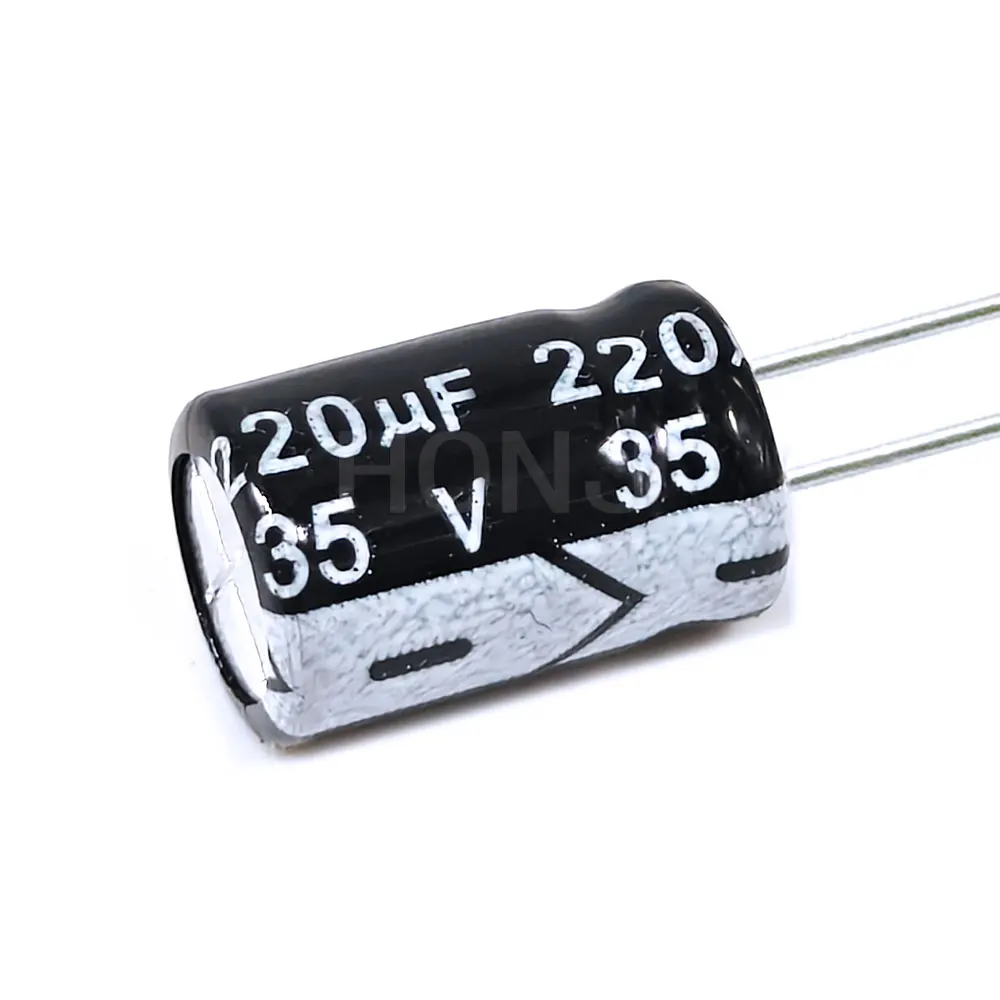 

20PCS ​​220uF 35V 220MFD 35Volt 8*12mm Aluminum Electrolytic Capacitor Radial 220mf35v 220uf35v 35v220mf 35v220uf ±20%​​