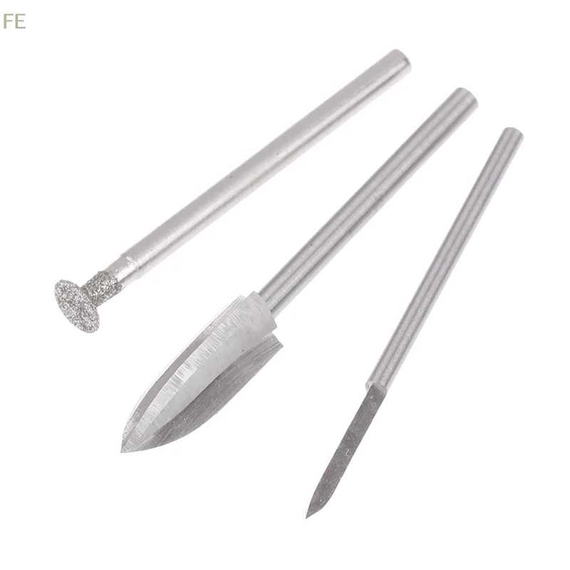 

[F] 5/6PCS HSS Wood Carving Bit Set For Rotary Tools Precision Engraving Wood Carving, Root Carving, And Nuclear Carving