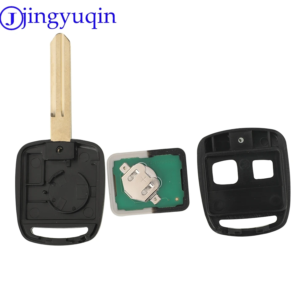 jingyuqin New 2 Button Remote Smart Card Key Fob 315/433.Mhz ID62 Chip For Subaru Forester Legacy Impreza Outback 2000 2001 2002