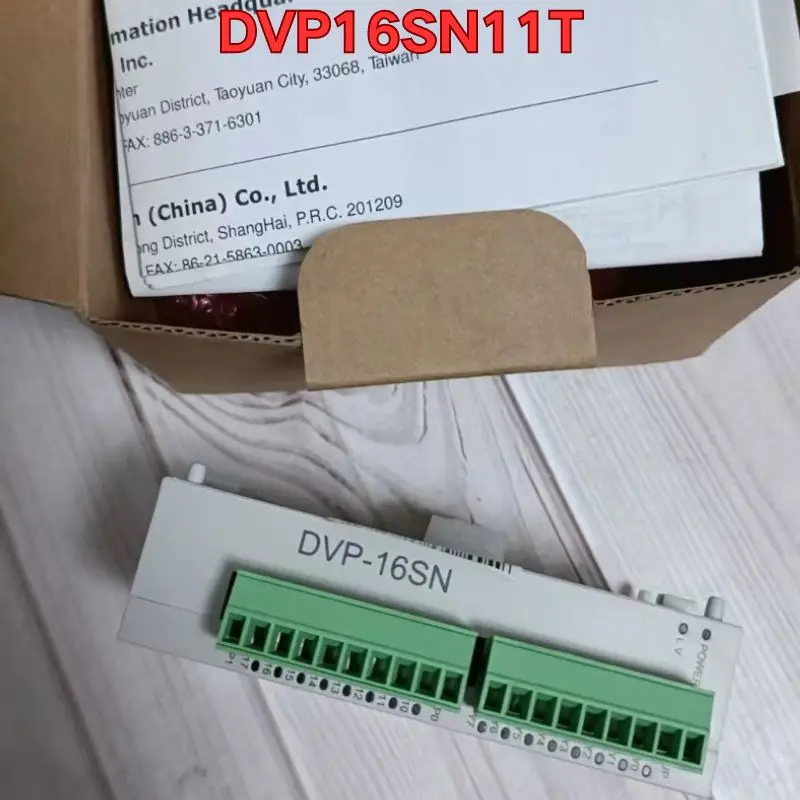 New PLC module DVP16SN11T