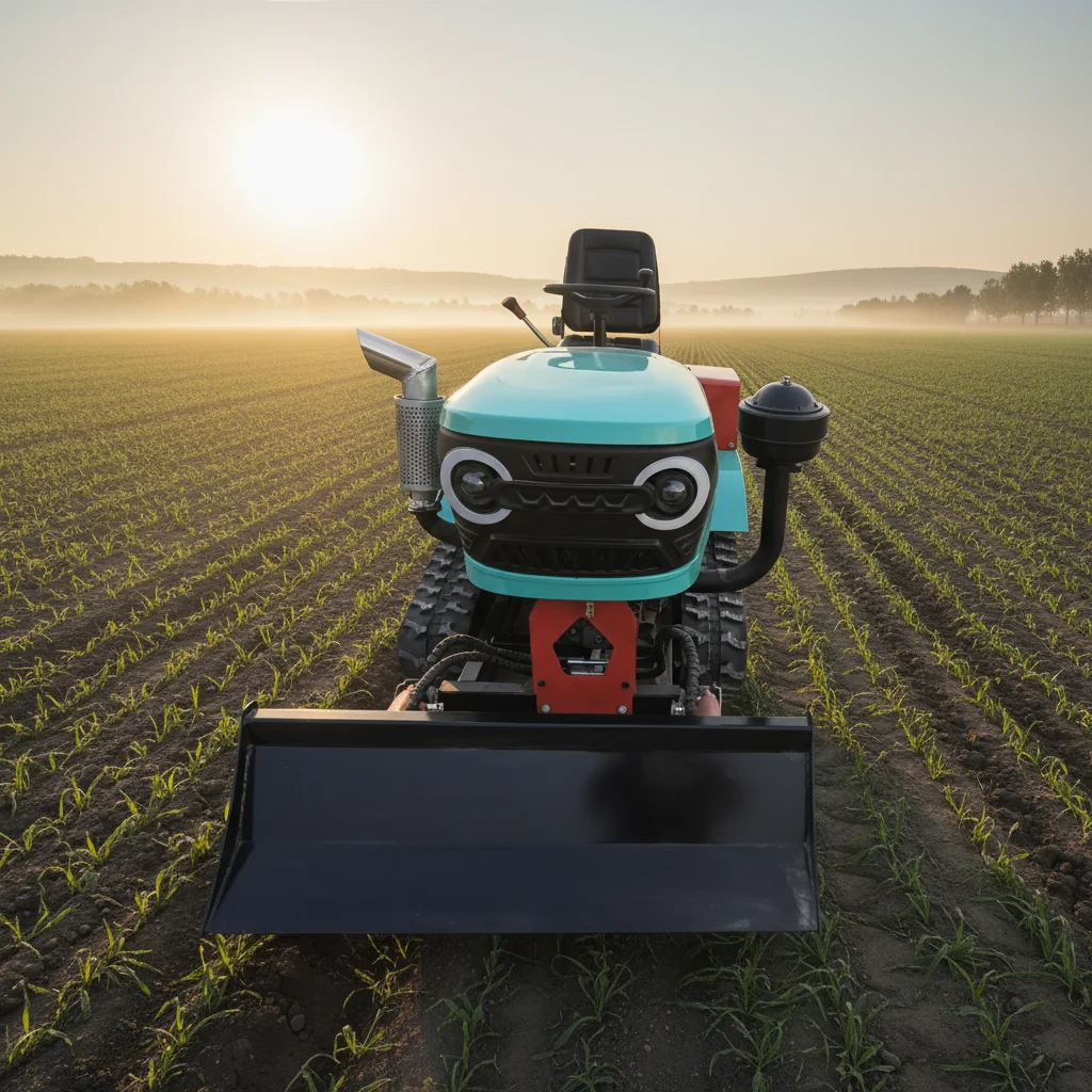 

Customize Farm Crawler Tractor With Attachments Plowing Harrowing Crawler Tractor