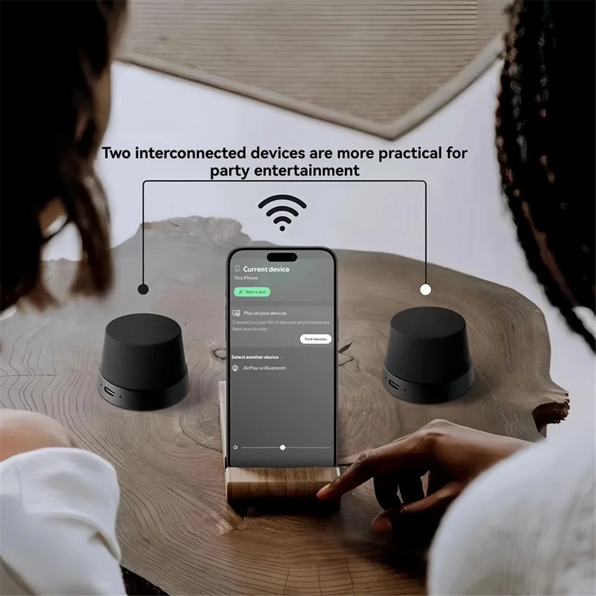 

Portable Bluetooth Speaker Magnetic Speaker BT5.3 Mini Sound Box Phone Holder Waterproof Mini Speaker for Home Outdoor