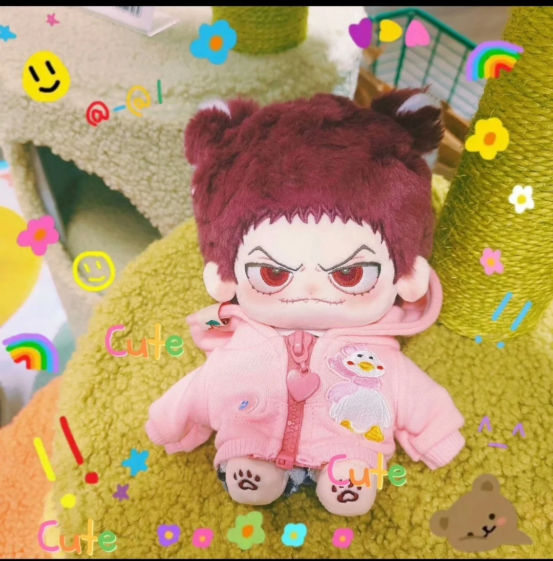 

20cm Anime Role Charlotte Katakuri シャーロット・カタクリDress-up Cotton Dolls Cosplay Stuffed Plush Doll Body Plushie Toys Cartton Figure