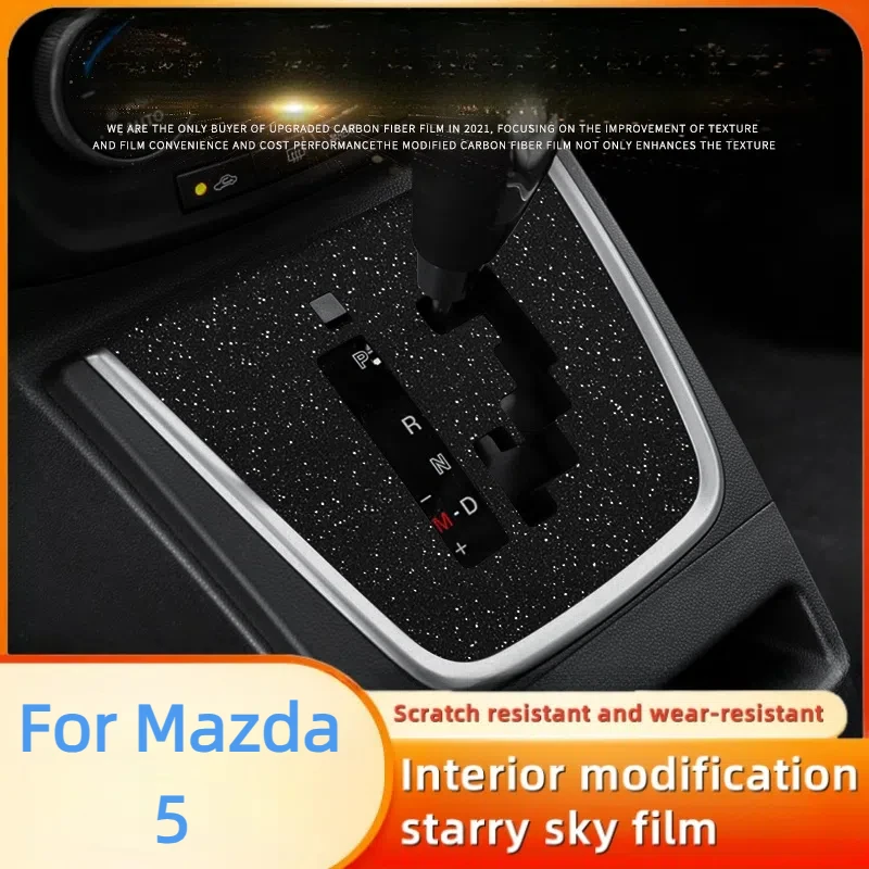 Car Accessories For Mazda 5 2008-2013 Starry Sky Film Interior Modification Central Control Instrument Screen Protective Film