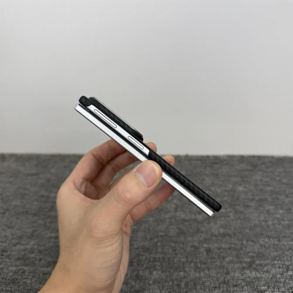 Businss 600D Carbon Fiber for Magsafe Case for Samsung Galaxy Z Fold 8 Ultra 7 6 5 Magnetic Hinge Shell Ultra-thin Protect Cover