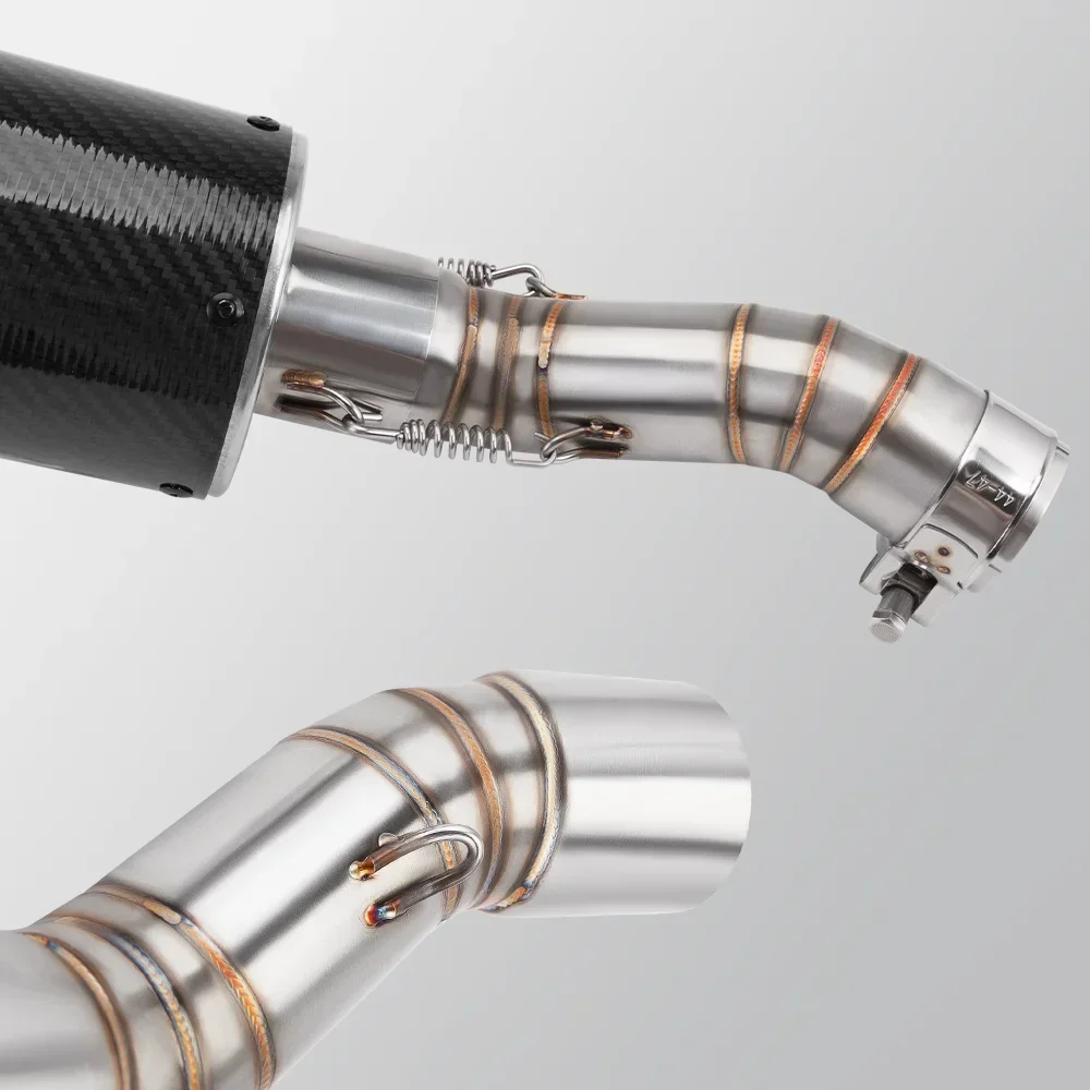 

Original Caliber,Motorcycle Exhaust Pipe For CFMOTO, Carbon Fiber Refit, End Tail, Muffler Upgrade Kit, CLX700 70 High Quality,*