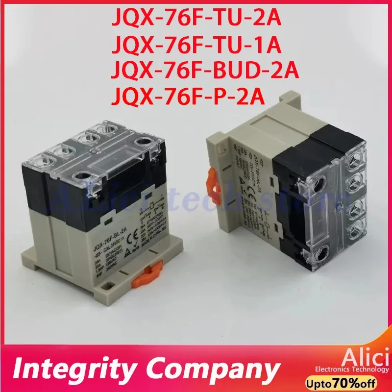 JQX-76F-TU-2A JQX-76F-TU-1A JQX-76F-BUD-2A 220-240VAC 25A JQX-76F-P-2A 24V