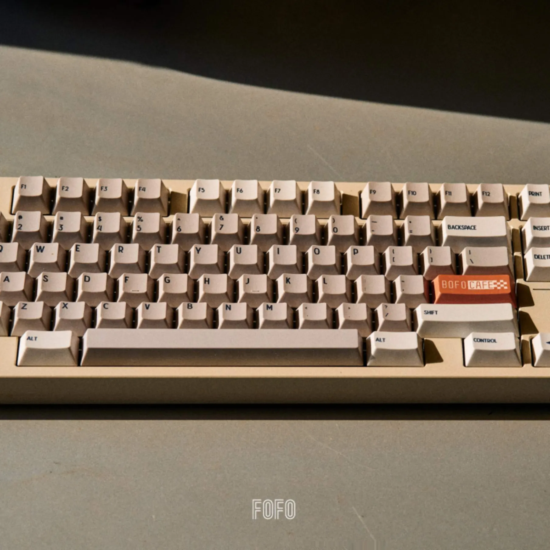 Original coffee factory highly sublimated customized keycaps