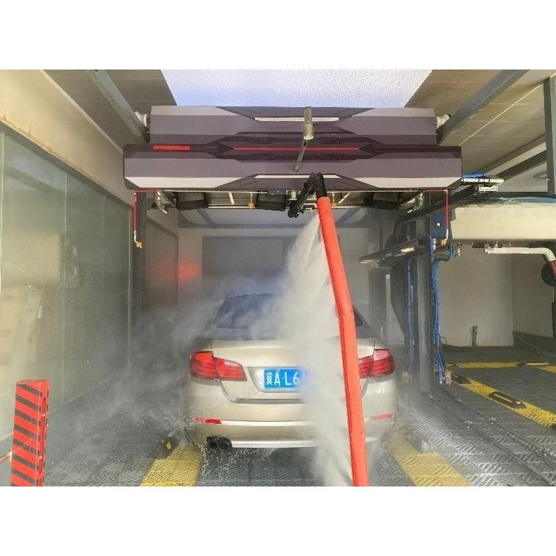 Energy Saving Automatic Robotic Car Wash System with 360 Degree Rotating Arm Perfect for Heavy Duty Vehicle Cleaning Businesses