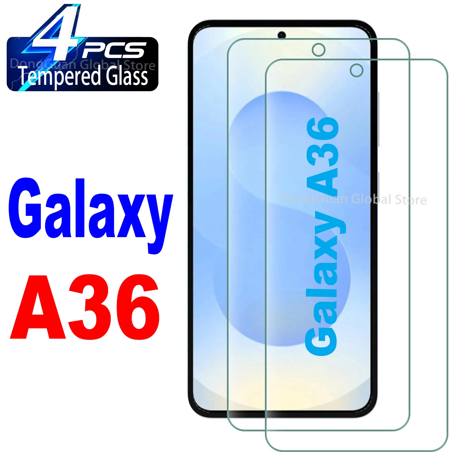

For Samsung Galaxy A36 Tempered Glass Screen Protector Glass Film