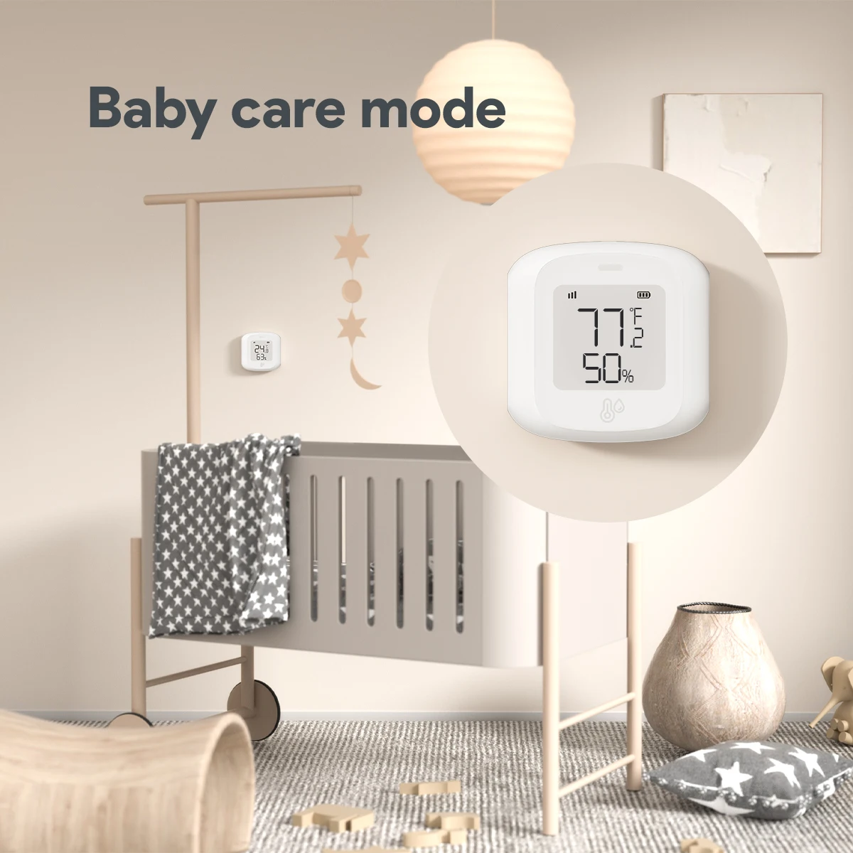 Tuya ZigBee / WIFI Temperature And Humidity Sensor LED Screen Smart Home Linkage Thermo-hygrome Google Home Alexa Voice Control - Image 5